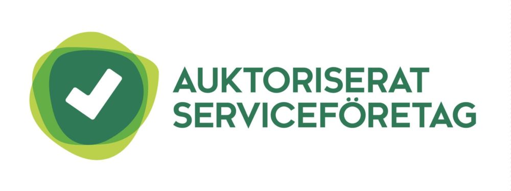 Auktoriserat serviceföretag logo